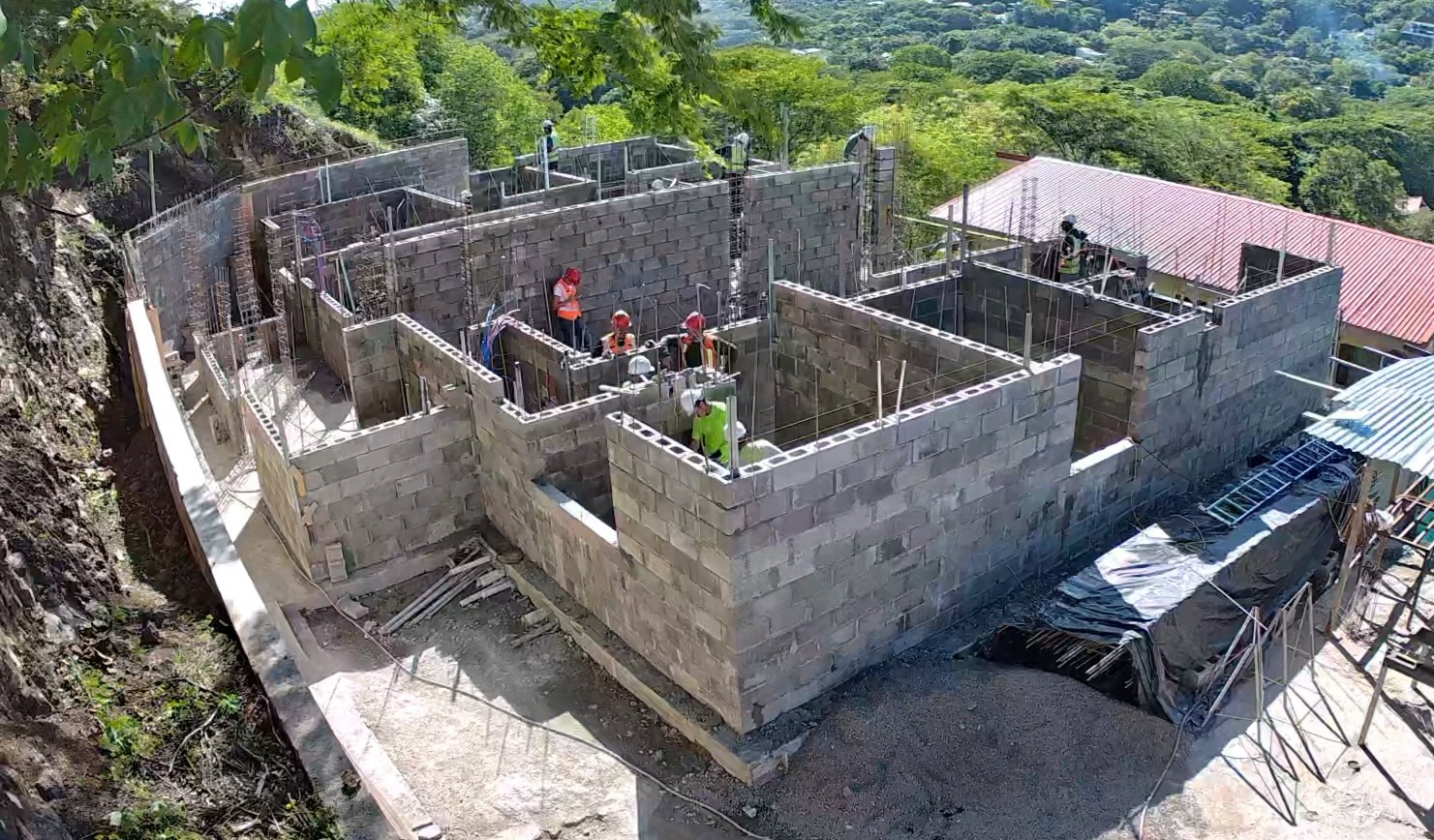 Serena Condos Playas del Coco Aerial Construction Site Photo — October 2026