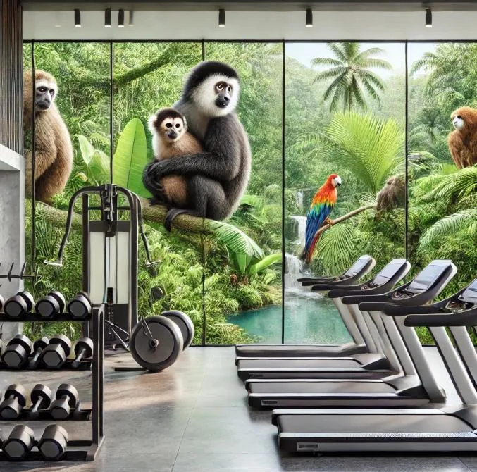 Serena Condos Fitness Center, Yoga Studio and Coworking